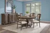 Pulaski Furniture P412-DR-K1 Saddle Creek - Round Dining Table - Timber Brown