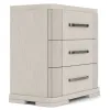 Riverside Furniture 78269 Alexis - 3-Drawer Nightstand - Latte Essence