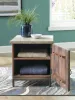 Ashley Furniture A4000506 Laddford - Accent Cabinet - Shelf - Whitewash