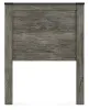 Ashley Furniture B4480-53 Ashley Furniture B4480-53 Frandern - Twin Panel Headboard - Gray