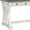 Samuel Lawrence Furniture S786-910 Valley Ridge - 3-Drawer Desk - White