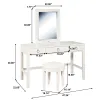 Samuel Lawrence Furniture S458-432 Bella - Framed Vanity Mirror with LED Lighting