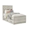 Samuel Lawrence Furniture S466-BR-K14 Riverwood - Twin Panel Bed with Trundle