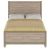 Samuel Lawrence Furniture S496-YBR-K2 River Creek - Full Panel Bed - River Birch Brown