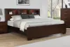 CoasterEssence 200719KE Jessica - Eastern King LED Storage Bookcase Bed - Cappuccino