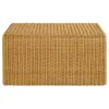 CoasterEssence 709818 Cahya - Square Woven Rattan Coffee Table - Natural