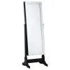 CoasterEssence 901828 Cortez - Cheval Mirror With Jewelry Storage - Black