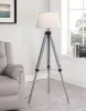 Coaster Fine Furniture 920212 Dayton - Empire Shade Metal Tripod Floor Lamp - Gray