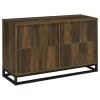 Coaster Fine Furniture 950393 Ryatt - 4 Door Engineered Wood Accent Cabinet - Dark Pine
