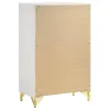 Coaster Fine Furniture 224735 Lucia - 5-Drawer Bedroom Chest - White