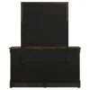 CoasterEveryday 202413M Louis Philippe - 6-Drawer Dresser With Mirror - Cappuccino