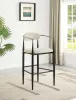 Coaster Fine Furniture 121187 Tina - Fabric Upholstered Bar Chair (Set of 2) - Beige