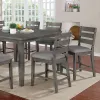 Furniture of America CM3716PT Viana - Counter Height Table - Gray