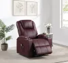 Coaster Fine Furniture 609479P Armstrong - Upholstered Power Lift Massage Recliner - Wine Red