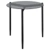 Coaster Fine Furniture 710168-S3 Rosalie - 3 Piece Round Coffee And End Table Set - Gray