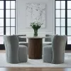 Liberty Furniture 728-ADC90-SP Accent Dining - Dining Chair With Casters Accent - Sapphire