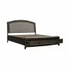 Liberty Furniture 805B-BR-QUS Liberty Furniture 805B-BR-QUS Avalon - Queen Upholstered Storage Bed - Coffee Bean