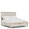 Riverside Furniture 79480-79481-79472 Riverside Furniture 79480-79481-79472 Glenndale - King Panel Bed - Aged White