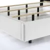 New Classic 00-1840-200NS New Classic 00-1840-200NS Europa - 6/0 California King Bed With 2 Nightstands & Panels - White