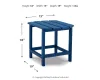 Ashley Furniture P009-703 Ashley Furniture P009-703 Sundown Treasure - End Table - Blue