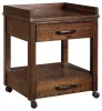 Ashley Furniture H675-11 Baldridge - Printer Stand - Rustic Brown