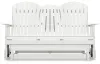 Ashley Furniture P111-835 Ashley Furniture P111-835 Hyland Wave - Glider Loveseat - White