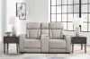 Ashley Furniture U27105/15/18 Boyington - 2 Pc. - Power Reclining Sofa, Power Reclining Loveseat - Gray