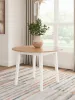 Ashley Furniture D398-15 Ashley Furniture D398-15 Gesthaven - Round Dining Room Drop Leaf Table - Natural / White