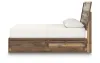 Ashley Furniture PCB3367B4 Ashley Furniture PCB3367B4 Chirason - Queen Panel Bed With Storage - Brown