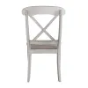 Liberty Furniture 303W-C3001S Ocean Isle - Upholstered X Back Side Chair - Antique White