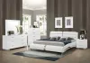 CoasterEssence 300345KW-S5 Jeremaine - California King 5 Piece Bedroom Set - White