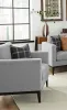 CoasterElevations 508683 Apperson - Upholstered Track Arm Accent Chair - Light Gray