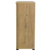 CoasterEveryday 951107 Bristol - 6-Shelf Engineered Wood Shoe Cabinet - Golden Oak