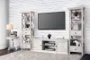 Furniture of America CM-AC278 Aldora - Pier Cabinet With 2 Doors - Antique White