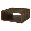 CoasterEveryday 710508 Frisco - Square Engineered Wood Coffee Table - Dark Pine