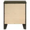 Coaster Fine Furniture 224422 Wilkes - 2-Drawer Nightstand Bedside Table - Dark Cocoa