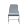Intercon NS-CH-380C-BUF-RTA Nash - Outdoor Dining Upholstered Side Chair - Buff