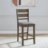 Liberty Furniture 182WT-B150124 Liberty Furniture 182WT-B150124 Brook Bay - Slat Back Upholstered Counter Chair - Sandstone
