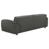 Coaster Fine Furniture 509504 Buxton - Top Grain Leather Upholstered Sofa - Graphite