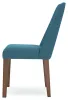 Ashley Furniture D615-03 Lyncott - Dining Uph Side Chair (Set of 2) - Blue / Brown