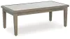 Ashley Furniture P701-701 Rainier Ranch - Rectangular Cocktail Table - Brown / Beige