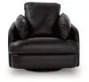 Ashley Furniture 7430561 Modmax II - Swivel Glider Recliner - Black