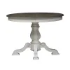 Liberty Furniture 244-DR-PED Magnolia Manor - Pedestal Table - Antique White