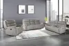 New Classic U092-25-GRY New Classic U092-25-GRY Kamari - Console Loveseat With Dual Recliners - Gray