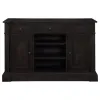 CoasterEssence 121235 Phelps - 2 Door Sideboard Buffet Cabinet - Distressed Noir