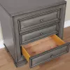 Furniture of America CM7302GY-N Brandt - Nightstand - Gray