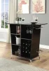 Furniture of America CM-BT6464BK Fuero - Bar Table (K/D) - Black