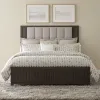 Liberty Furniture 313-BR-QUB Liberty Furniture 313-BR-QUB Modern Edge - Queen Upholstered Bed - Caffe