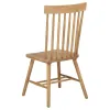 Coaster Fine Furniture 122502 Andrews - Windsor Spindle Back Dining Side Chair (Set of 2) - Light Ash