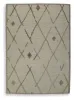 Ashley Furniture R406872 Guyford - 5' x 7' Rug - Beige / Brown